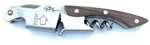 Cavatappi Personalizzato Professionale - Apribottiglie in Acciaio Inox e Scatola Rigida - Design Elegante e Compatto - Idea Regalo per Sommelier e Amanti del Vino