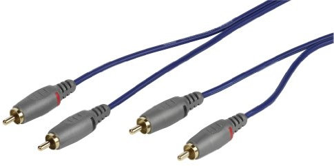 Vivanco SIRR 2201 Audiokabel, 2x Cinchverbindung, 1,5m