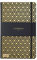 Luxus Notizbuch im Format 13 cm x 21 cm mit 240 Seiten im Geprägten Hardcover Umschlag von notrash2003® (Honeycomb Ivory)