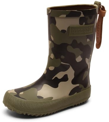 Bisgaard Unisex Kinder 92007999 Gummistiefel, Camouflage, 25 EU