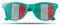 notrash2003 WM Sonnenbrille Fan-Artikel Fußball Brille Flagge Länderflaggen versch. Ausführungen (Italien)
