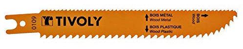 Tivoly XT505820109 Lot de lames de scie sabre TECHNIC Multi-directionnelles