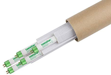 SunBESTer 4FT 54W T5 HO 6500K Fluorescent Tubes Grow Light Bulbs Cool Daylight White Pack of 5