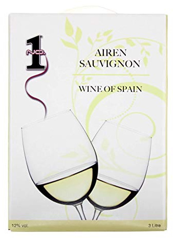 No.1 Airen Sauvignon 12,0% Vol. 3,0l Bag in Box