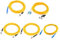 Cable de fibra, 10 metros de 33 pies FC a FC Duplex 9/125 de fibra óptica monomodo Cavalier Cable de parcheo óptico FC-FC