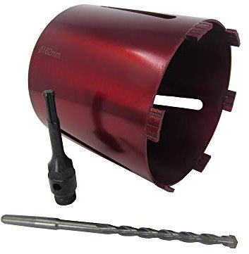 162mm Dry Diamond Drilling Core Drill Bit Turbo Segments with Sds Arbour & Drill Bit