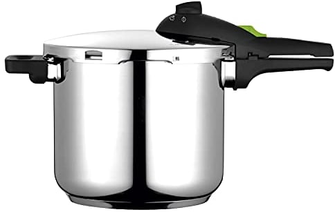 Fagor Rapid Xpress Olla a Presión 7,5 Litros, Inducción, Express Super Rápida, Acero Inox. 18/10, Todo Tipo Cocinas, Fondo Termo Difusor, 2 Niveles de Presión, 5 Sistemas de Seguridad