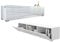 PLATAN ROOM Fernsehschrank TV-Lowboard 105/140 / 160/210 / 280 In Weiß Hängend Oder Stehend Hochglanz Matt (140 x 30 x 32, Weiss Matt/Weiß Hochglanz)