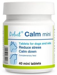 Dolfos Calm Stress für Hund und Katze (40 Mini Tabletten)
