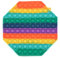 Generisch XXL 20cm Push It Pop Fidget Jouet Bubble Fidget Anti Stress (Octagone)