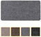 ANRO Fußmatte Schmutzfangmatte waschbar wasserdicht robust Schmutzfänger für Eingang, Haustür, Flur, Küche, Schlafzimmer Poet Größe 40x120cm Carpet Grau