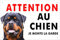 Pubblimania Rottweiler Panneau signalétique pour chien en aluminium rigide, d’une épaisseur de 3 mm (20 x 30 cm)