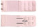 U.W. BH Verlängerung 2 Haken 3 Reihen Verschluss Gummi Erweiterung um 6-13 cm (helles Rosa), 3,2 breit, 9,5 lang