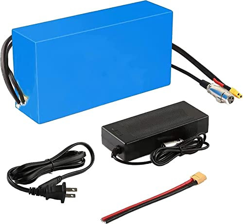 CNPRAZ 48V 20AH would crash by electric bicycle, chat from lithium with ebike carrier, for 1000W-100W engine (48V 20AH (100W-1000W)) 48V 20AH, T Plug