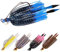 TRUSCEND Titanium Weed Guard Swim Jig with Ultra Smooth Teflon Coated BKK Hook, Tour Grade Skirted Swimming Jighead, Looseness-Proof Stainless Wire Tied Bass Jigs, Swinging Fishing Jig Lure for Bass
