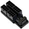 NFHK 12VHPWR ATX3.0 PCI-E 5.0 Power Modular Adapter auf Vier ATX 8P Up Angled 90 Degree für 4080 5090TI 16Pin 12+4P Grafikkarte