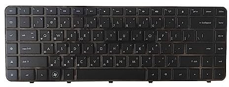 YANHAO Nuovo Taiwan for HP Pavilion DV6-3000 DV6-3100 DV6-3200 DV6-4000 NoBacklight Nero Notebook Tastiera del Computer Portatile [Facile da installare]