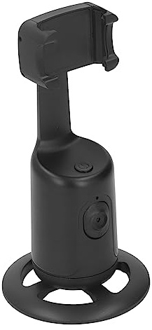 Auto Face Tracking Telefonhalter, 360° Rotation, Gesichts Körper Telefon Tracking Stativ mit Dual Mode, Gestenerkennung, für Live Streaming, Vlog, Selfie