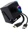 ELP Webcam USB 4K HDMI Ultra HD 2160P avec capteur IMX415, Objectif Grand Angle 120 degrés sans Distorsion, Module de caméra USB, Prise en Charge H.265, 2X Webcam numérique pour Windows Linux Android