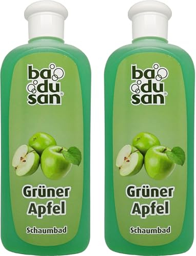 2er Pack Badusan Schaumbad Grüner Apfel 2x500ml
