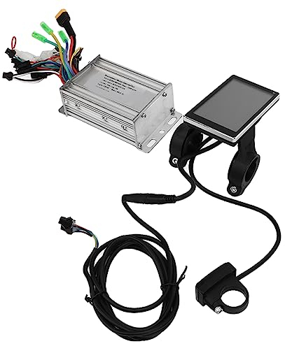 BuyWeek Bürstenloser Motor Controller Kit für Elektrofahrrad, 36V 48V 60V 350W 450W 18A Brushless Motor Controller M5 LCD Display Messgerät Kit für E-Bike Elektroroller
