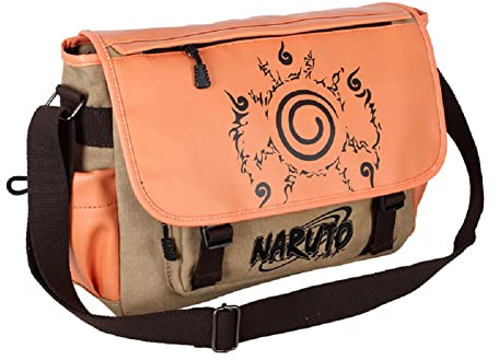 Anime Clothing Anime Canvas Student Crossbody Umhängetasche Daypack Single Schultertasche Büchertasche Laptop Bag Naru