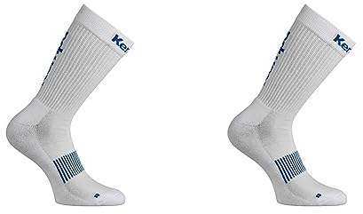 Kempa LOGO CLASSIC SOCKEN, Sportsocken, Tennissocken, Rechts-Links-Socken, Strümpfe für Herren, Damen, Kinder, 1 Paar (Packung mit 2)