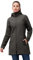 33,000ft Femme Veste Softshell Imperméable Longue Légère Jacket À Capuche Veste de pluie softshell Blouson Coupe Vent pour Activites En Exterieur Course à pied Randonnée Kaki foncé XXL
