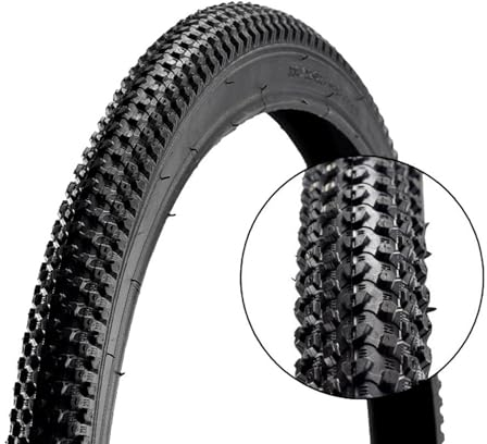 Bayli Neumático de bicicleta de 26 pulgadas, 26 x 2,125 cm, cubierta de bicicleta de montaña y trekking, neumáticos de repuesto para bicicleta de montaña y bicicleta de ciudad, rendimiento fiable