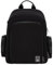 Emporio Armani Herren Eagle Monogramm Rucksack schwarz, Schwarz, One size