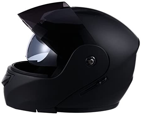 DRESSOOS 1 Pc casco facciale casco da bici da cross casco con visiera cappello protettivo per casco da caschi integrali helmet casco sportivo all'aperto di sicurezza