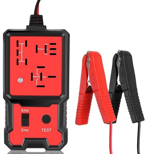 Flaconi Batterietester Kfz,Batterie Tester Auto,Autobatterie Tester,Kfz Batterietester,Batterietester Autobatterie,Autobatterie Prüfgerät,Automotive Circuit Test,Geeignet für Kfz Boot Motorrad