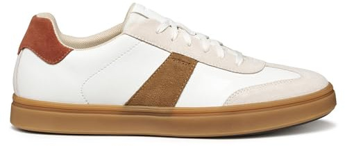 Geox MAN U BALTMOORE Sneakers White/Rust 44_EU