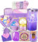 Awfrky Geburtstagsgeschenke für Frauen, lila Geschenkbox-Set für Mutter, Schwester, weibliche Freunde, Ehefrau, Freundin, Tochter, einzigartige Geschenke für Frauen, die Alles haben, violett, 17TH