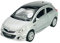 Welly Modell Auto Kompatibel mit Opel Corsa OPC D Silber 3 TÜrer ca 1/34-1/39 Metal Modell Auto Die Cast Neu im Kasten