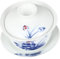 ABOOFAN 1 Juego taza de té sopera mercadería colador infusor bol platillo tapa vajilla equipo porcelana café tazón de té de cerámica taza de té del hogar sopera de estilo retro Blue