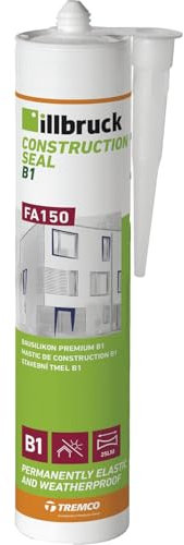 Illbruck Bausilikon schwarz FA150 zur Abdichtung von Bewegungs- und Anschlussfugen im Innen- und Außenbereich 310ml