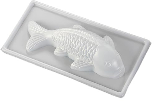 Fischform – Fisch-Fondant-Form, kreative 3D-förmige Fondant-Bastelarbeit, Mehrzweck-Silikon-Backen für Kuchendekoration, Schokolade und Harz-Bastelarbeiten, Themenpartys, Geburtstage und Feiertage