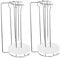 IMIKEYA 2Ensembles Support de Kebab Acier Inoxydable Rack de Barbecue Détachable pour Brochettes pour Kebab et Shawarma
