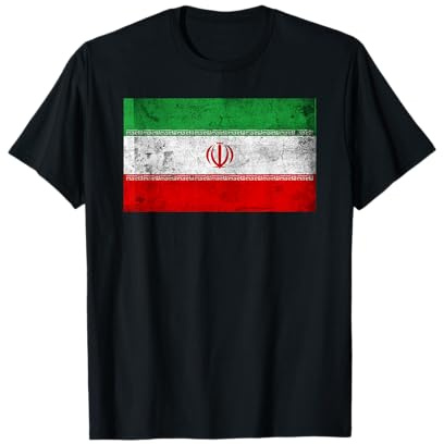 Iran-Flaggen-Grafik für Männer, Frauen, Kinder T-Shirt