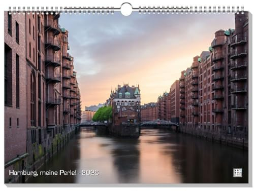 artboxONE Kalender 2026 Hamburg, meine Perle! Wandkalender A3 2026 Städte/Hamburg