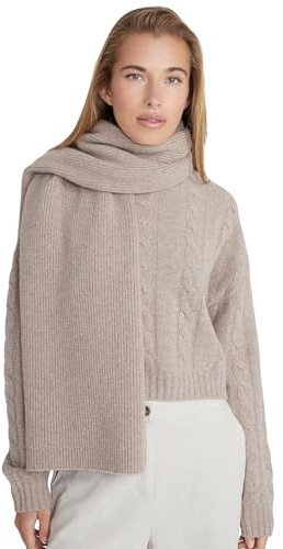 Style & Republic Damen Oversized Kaschmirblend Schal – 90% Merinowolle & 10% Kaschmir | Wärmender Chunky Scarf für Herbst & Winter | Premium Cashmere Mix | Größe 168 × 45 cm