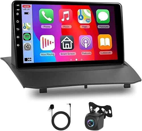 2+64G Android 14 Double Din Car Stereo Radio for Ford Fiesta 2009-2014 with Wireless Carplay Android, 9Touchscreen Car Radio Android 14 Bluetooth GPS WiFi FM/RDS Backup Camera Mirror Link