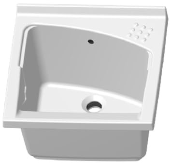 1 PZ LAVATOIO IN CERAMICA REVINE DA INCASSO PER MOBILE cm 61 x 50 NextradeItalia Mod.FERX.DIAEWA-VDRL-DEAN