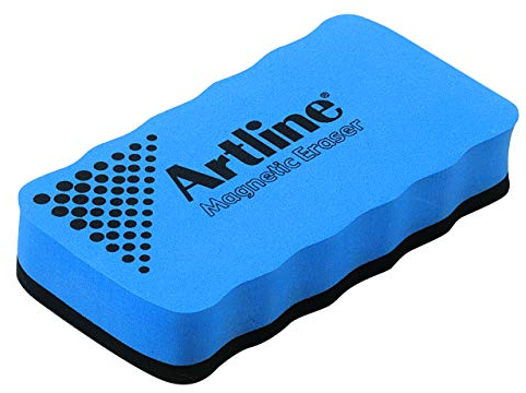 Artline Whiteboard Radiergummi Magnet für Magnettafeln blau Ref ertmmblu