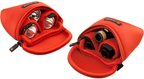 Protec N265RX 3-teilige Neoprenhülle für Altposaunen-Mundstücke, Rot