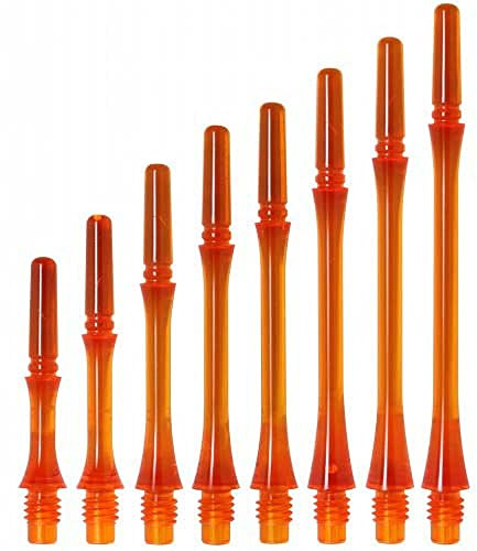 COSMO DARTS Welle Fit Wellengetriebe schlank Schloss klare orange 6