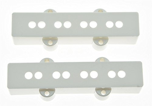 kaish Set von 2 weiß Bass Tonabnehmer Hals/Steg für 4 Saiten Jazz J Bass