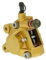 2EXTREME Bremssattel vorn gold kompatibel mit Yamaha Aerox 50, BWs, Neos 50 2T