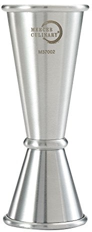 Barfly M37002 Japanese Style Jigger, Stainless Steel, 25 ml x 50 ml